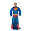 Superman - Being Superman Star Wars: The Mandalorian; Comfy Mando Adult Silk Touch Comfy Throw Blanket with Sleeves; 48" x 71"