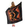 Star Wars; Storm Trooper Jack-o'-lantern Aggretsuko Comics Silk Touch Throw Blanket; 50" x 60"