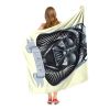 Star Wars; Vader Decorated Helmet Aggretsuko Comics Silk Touch Throw Blanket; 50" x 60"
