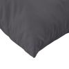 Throw Pillows 4 pcs Anthracite 15.7"x15.7" Fabric