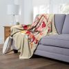 Mickey & Friends; Happy Valentine's Day Group Aggretsuko Comics Silk Touch Throw Blanket; 50" x 60"
