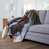 Iron Man; Infinity Saga Aggretsuko Comics Silk Touch Throw Blanket; 50" x 60"