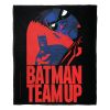 DC Comics Batman Silk Touch Throw Blanket, 50" x 60", Batman and Robin Team Up