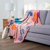 Alice in Wonderland; Totally Tea Time Aggretsuko Comics Silk Touch Throw Blanket; 50" x 60"