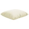 Throw Pillows 4 pcs Cream 15.7"x15.7" Fabric