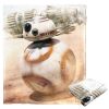 Star Wars; BB-8 Droid Aggretsuko Comics Silk Touch Throw Blanket; 50" x 60"