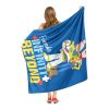 Toy Story; Infinity and Beyond Valentine Aggretsuko Comics Silk Touch Throw Blanket; 50" x 60"