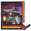 Star Wars; Retro Droids Aggretsuko Comics Silk Touch Throw Blanket; 50" x 60"