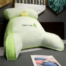 Large Backrest Waist Support Sofa Cushion (Option: Dinosaur-Large Size 70 50cm)