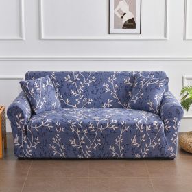 All-inclusive Stretch Printed Sofa Cover (Option: Spring Is Full-Four People)