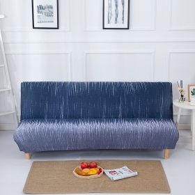 Stretch Sofa Mattress Cover Fabric Folding Gloves (Option: Blue Memory-Small)